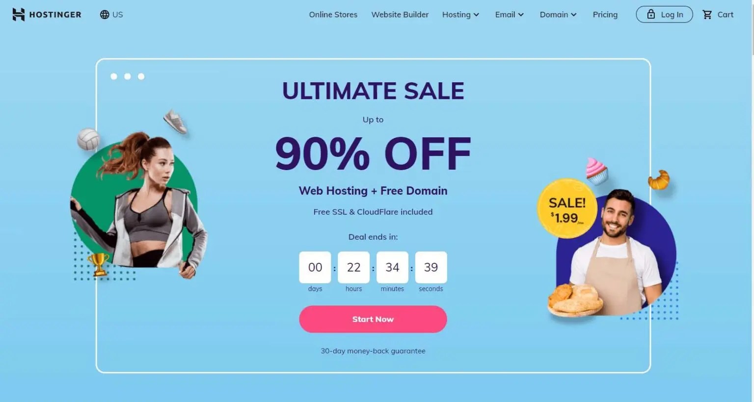 How to buy web hosting with a free domain