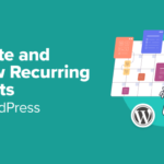 How to Create and Show Recurring Events in WordPress (Easy Way) - how to create and show recurring events 1 | Useful Resources | Empowering Your Digital Journey with Expert Insights